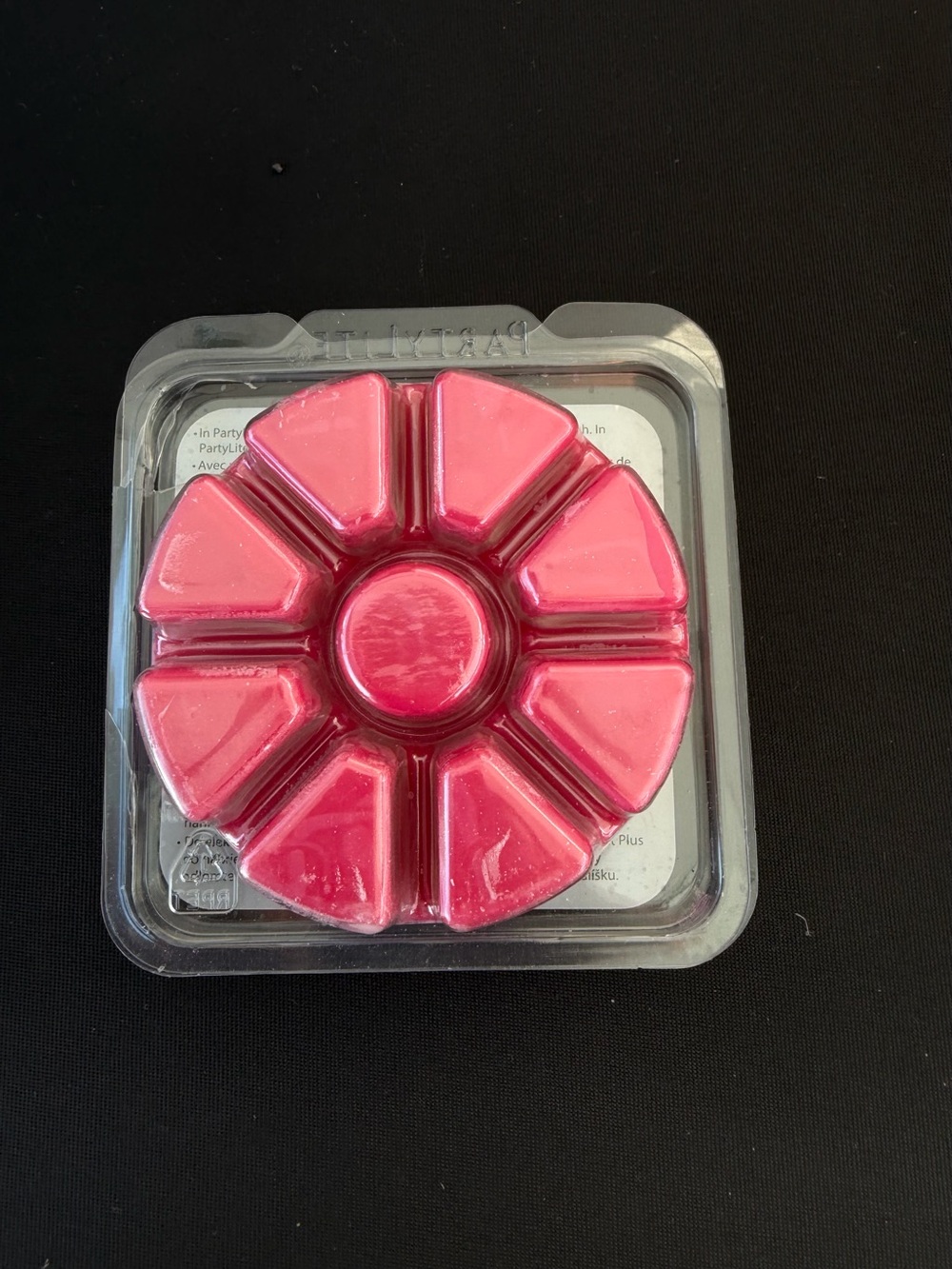 Partylite Pink Forbidden Fruits Pomegranate Passion Apple RaspberryWax Melt Tart